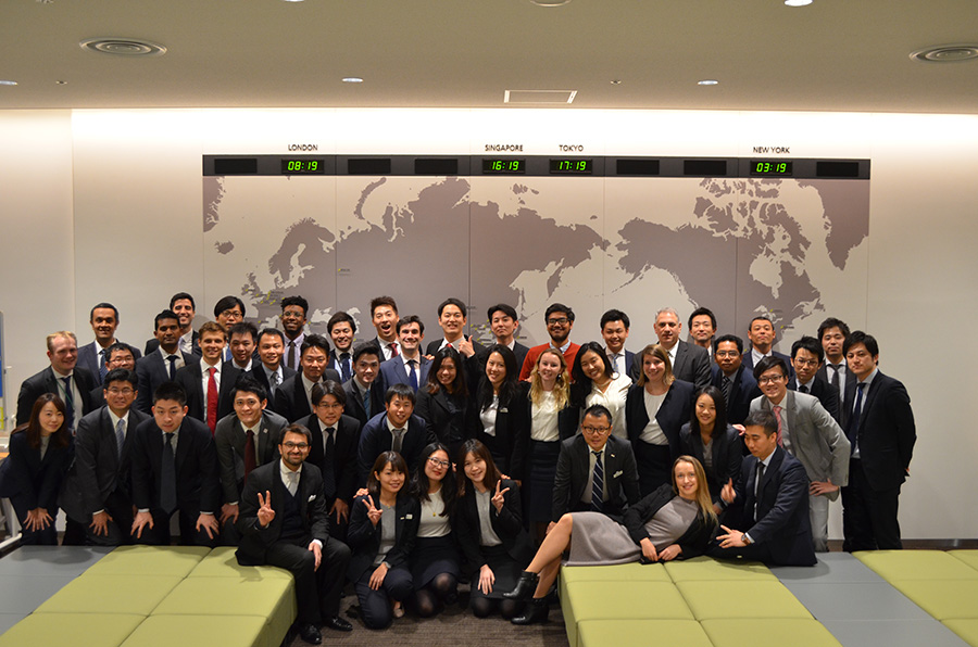 Participants of a global Japan program