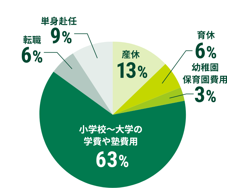 Yx 13% x 6% ctۈ牀p 3% wZ`ẘwmp 63% ]E 6% PgC 9%