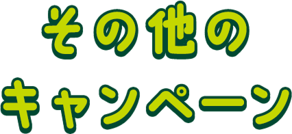 その他のキャンペーン