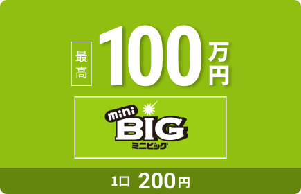miniBIG �ō�100���~ 1��200�~